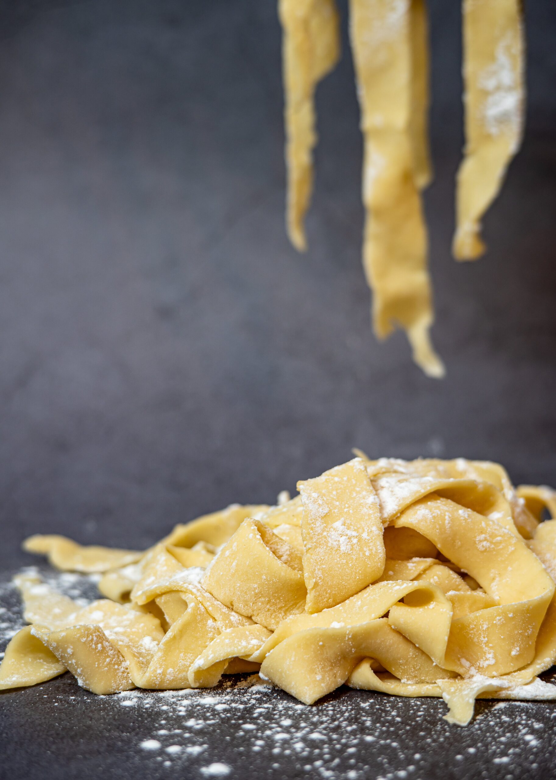tagliatelle fresche infarinate