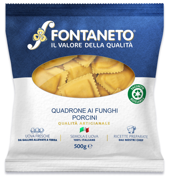 QUADRONE CON FUNGHI PORCINI