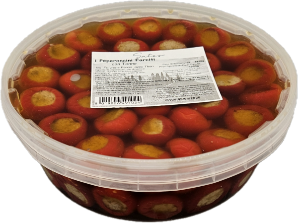 PEPERONCINI AL TONNO KG 1,850