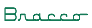 logo Bracco, colore verde